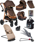 Dört Dörtlük Takım 8 In 1 Baby Home 940 Travel Sistem Bebek Arabası 370 Sallanır Ana Kucağı