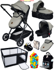 Baby Home 9in1 Yeni Doğan Set Full 1010 Travel Sistem Bebek Arabası 450 Park  Yatak Oyun Alanı